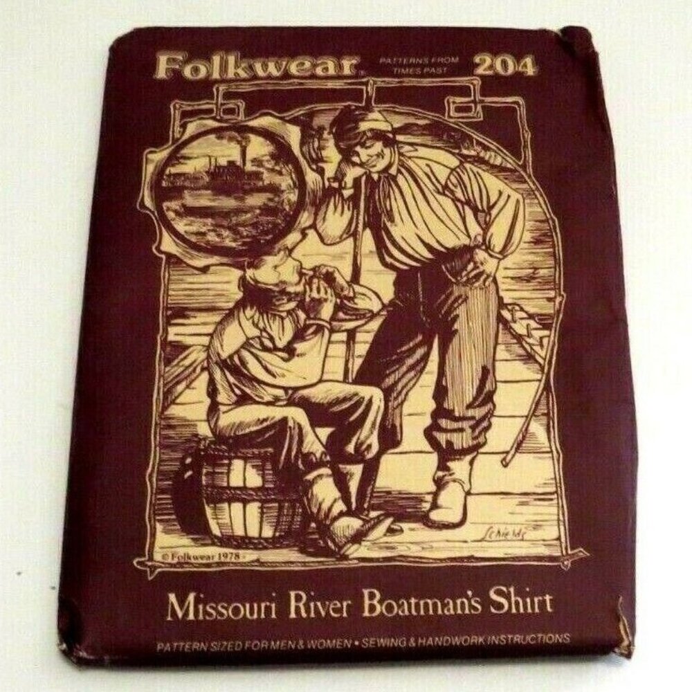 VTG Folkwear Sewing Pattern Nautical Reenactment Costume Cosplay Theater